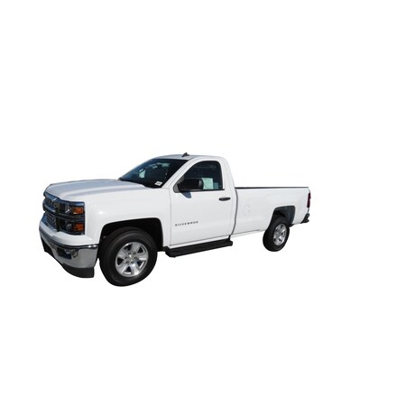 Trailfx TrailFX RBW01B; Running Board; Powder Coated Black Steel Unlighted Rocker Panel Mount 300 LB Cap RBW01B